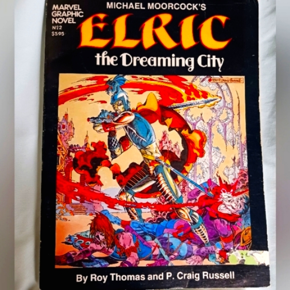 1983 ELRIC THE DREAMING CITY.VOLUME NO#2 Novel comic